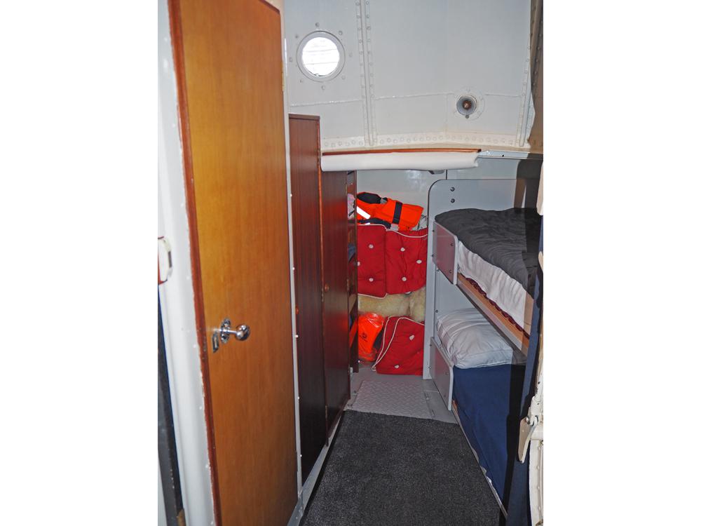 Voorschip, Accommodatie